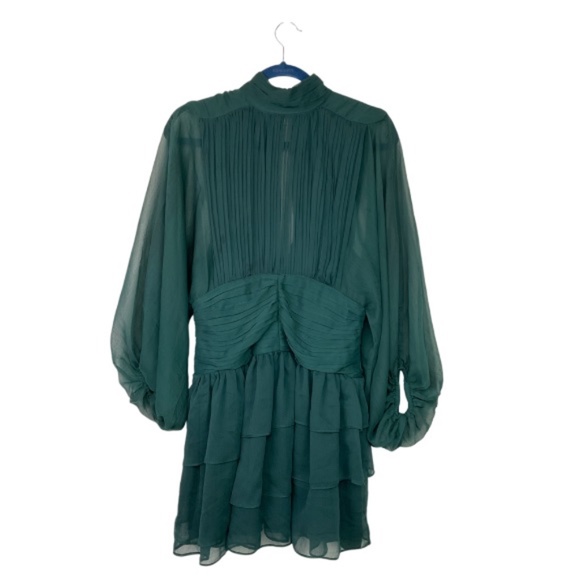 Express Ruffle Mini Dress - Picture 3 of 8